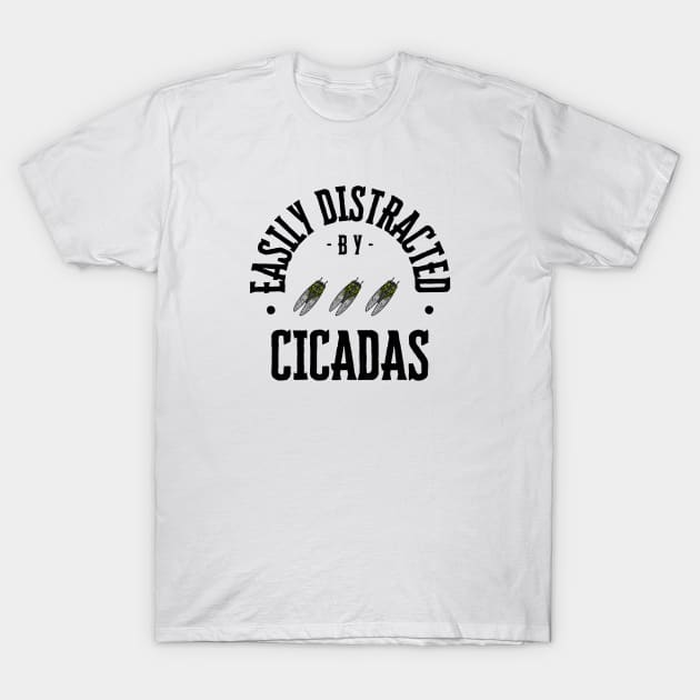 Cicada Distraction T-Shirt by ninistreasuretrove